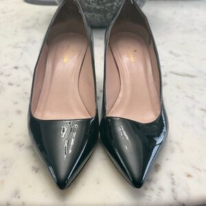 Kate Spade Black Patent Leather Heels